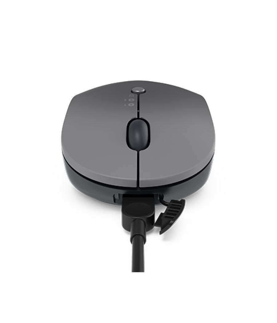 Lenovo Go Wireless Multi Device ratón Ambidextro RF Wireless + Bluetooth + USB Type-A Óptico 2400 DPI