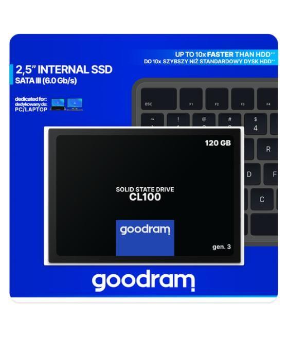 Goodram CL100 gen.3 2.5" 120 GB Serial ATA III 3D TLC NAND