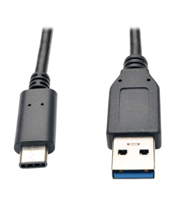 Tripp Lite U428-003-G2 Cable USB-C a USB-A (M/M), USB 3.1 Gen 2 (10 Gbps), Compatible con Thunderbolt 3, 0.91 m [3 pies]