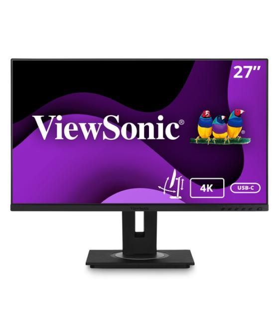 Viewsonic VG2756-4K pantalla para PC 68,6 cm (27") 3840 x 2160 Pixeles 4K Ultra HD Negro