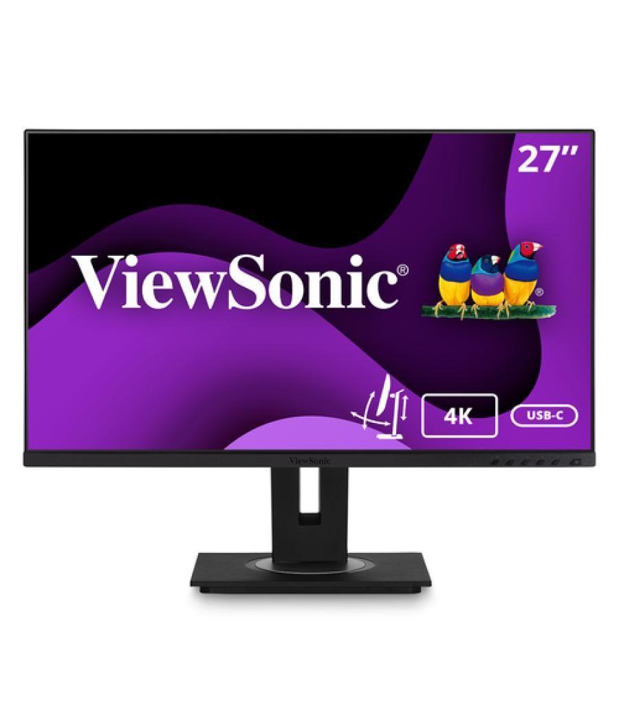 Viewsonic VG2756-4K pantalla para PC 68,6 cm (27") 3840 x 2160 Pixeles 4K Ultra HD Negro