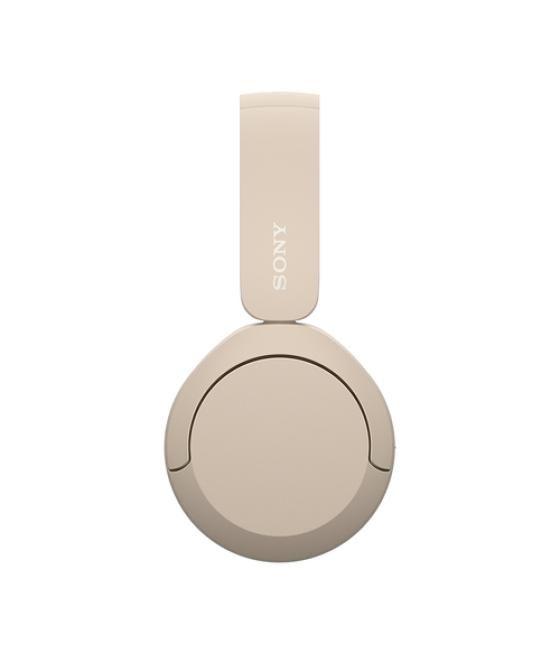 Sony WH-CH520 Auriculares Inalámbrico Diadema Llamadas/Música USB Tipo C Bluetooth Base de carga Crema de color