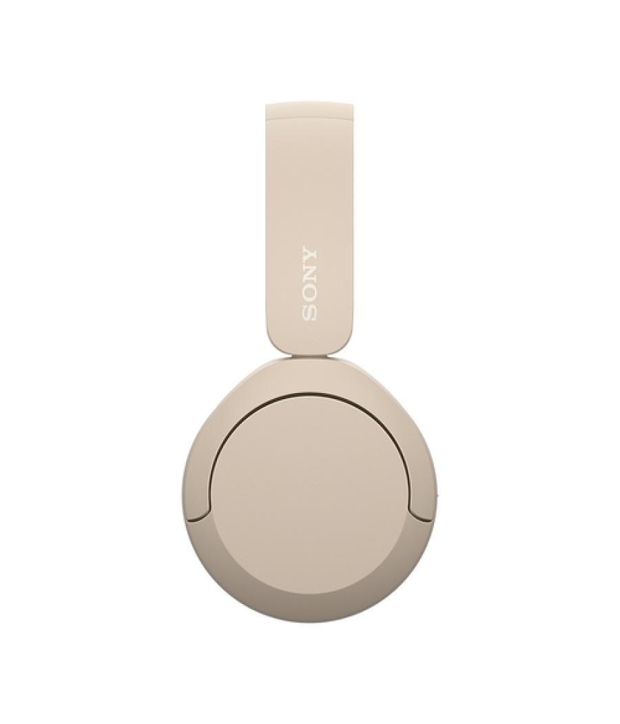 Sony WH-CH520 Auriculares Inalámbrico Diadema Llamadas/Música USB Tipo C Bluetooth Base de carga Crema de color