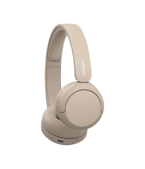 Sony WH-CH520 Auriculares Inalámbrico Diadema Llamadas/Música USB Tipo C Bluetooth Base de carga Crema de color