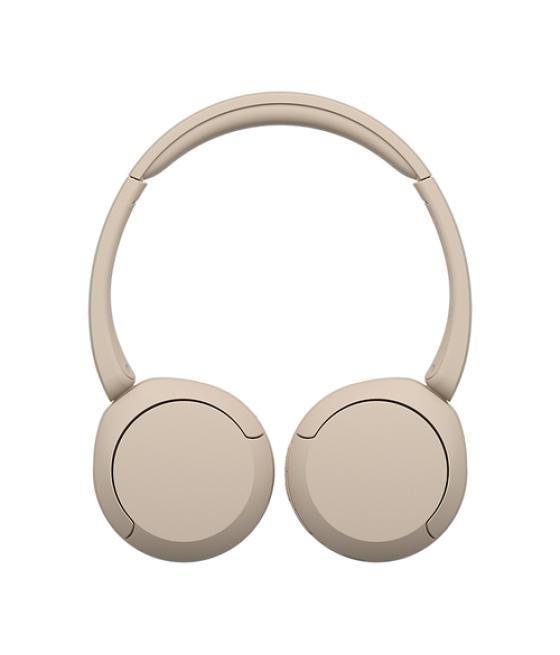 Sony WH-CH520 Auriculares Inalámbrico Diadema Llamadas/Música USB Tipo C Bluetooth Base de carga Crema de color