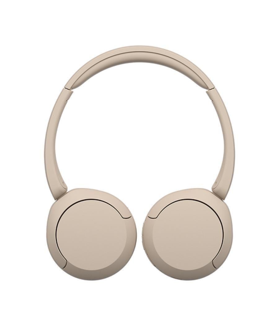 Sony WH-CH520 Auriculares Inalámbrico Diadema Llamadas/Música USB Tipo C Bluetooth Base de carga Crema de color