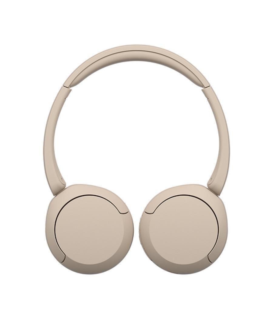 Sony WH-CH520 Auriculares Inalámbrico Diadema Llamadas/Música USB Tipo C Bluetooth Base de carga Crema de color