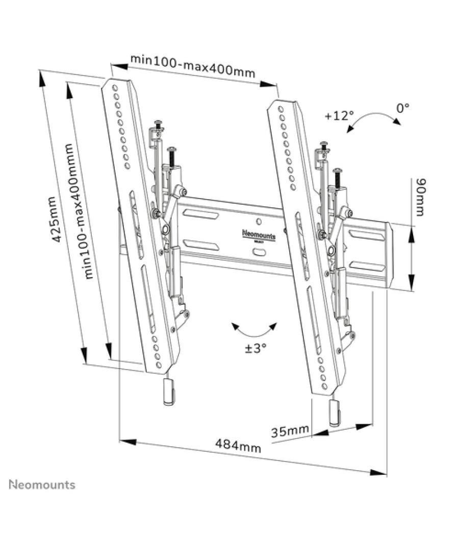 Neomounts soporte de pared para tv