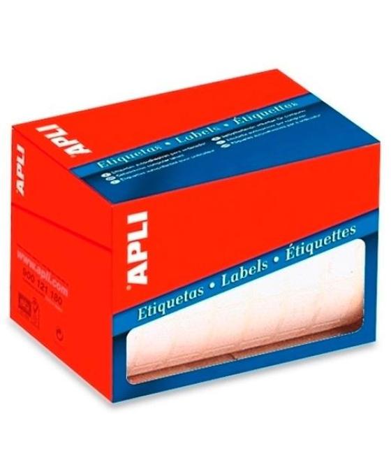 Apli etiquetas para precios 34x53mm escritura manual cantos romos rollo de 900 blanco