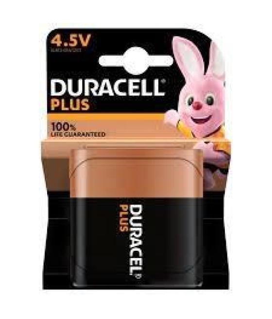 Duracell plus power 100 pila alcalina 4,5v 3lr12 blister 1