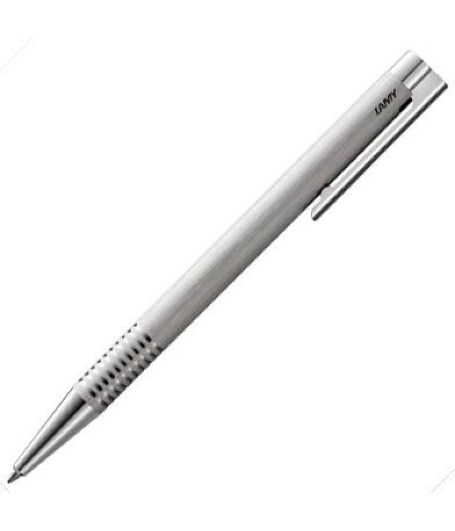 Lamy bolígrafo logo brushed acero inoxidable negro