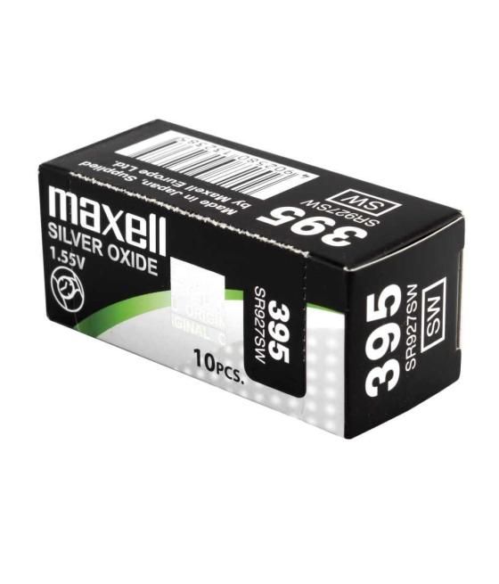 Maxell micro pilas planas óxido de plata 1,55v - sr0936sw 394 caja 10u
