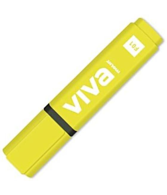 Molin marcador fluorescente viva amarillo