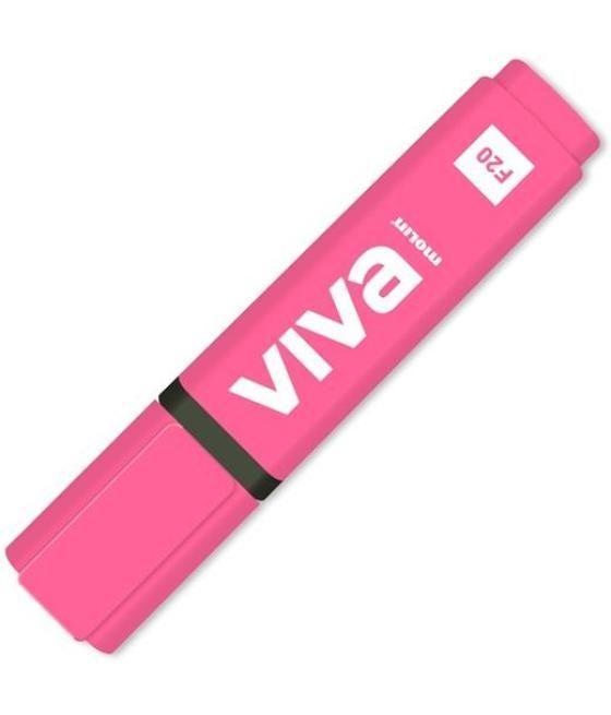 Molin marcador fluorescente viva fucsia
