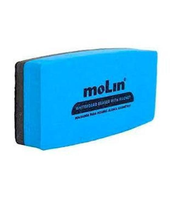 Molin borrador magnético 11x5x2,5cm para pizarra blanca