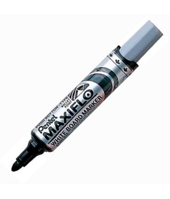 Pentel maxiflo mwl-5m marcador pizarra-blanca negro punta gruesa -12u-