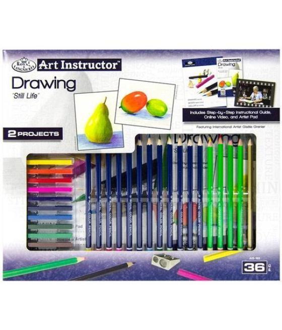 Royal langnickel juego de dibujo art instructor