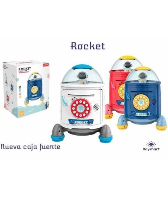 Roymart hucha electrónica rocket caja fuerte multifunción c/surtidos