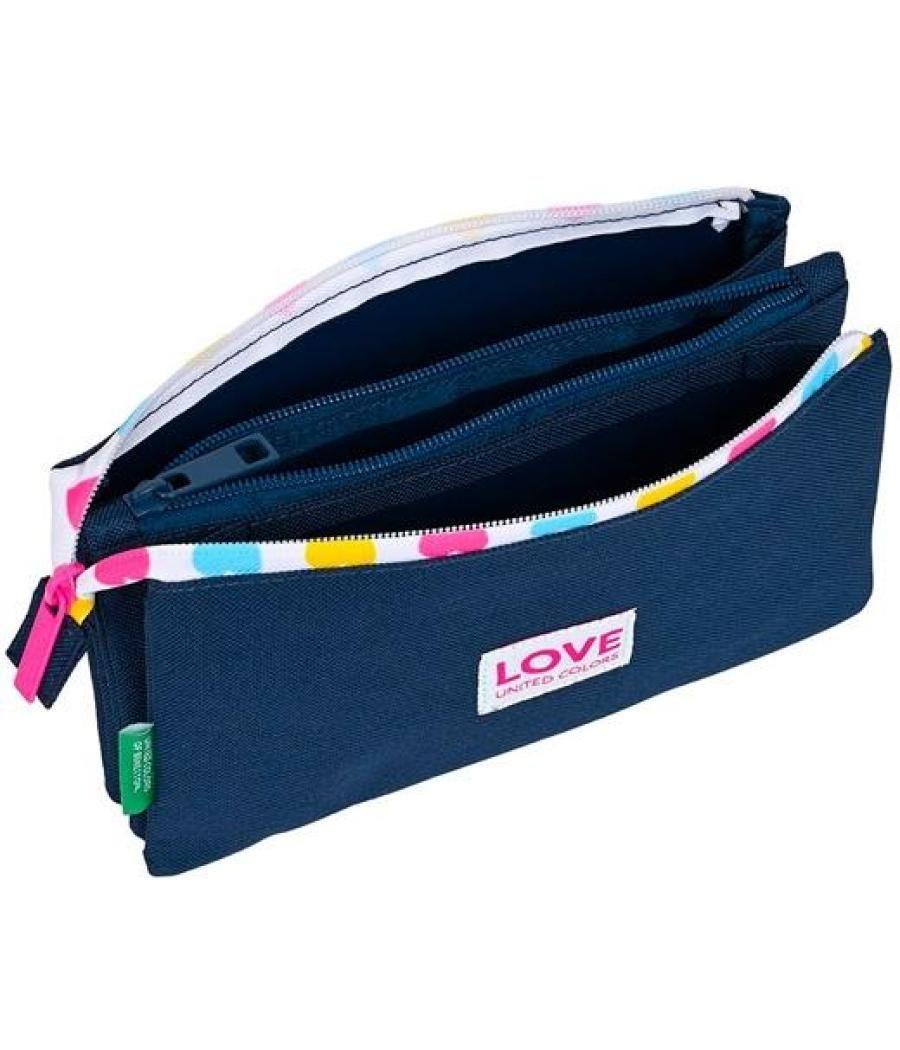 Safta portatodo triple benetton "love"