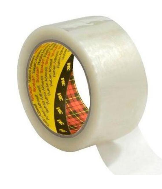 Scotch cinta de embalaje 371 transparente / pp / 50mm x 132m -pack 6-
