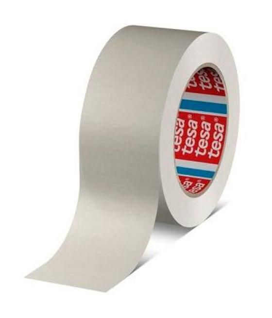 Tesa cinta de embalaje tesapack estándar rollo 50mx50mm papel adhesivo blanco