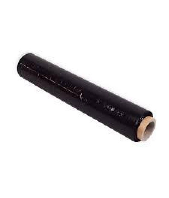 Film de paletizar rollo 23 micras 2kg 500mm ancho negro