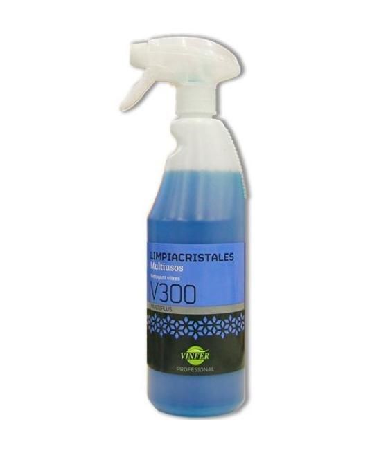 Vinfer limpiacristales multiusos v300 prof botella 750ml azul