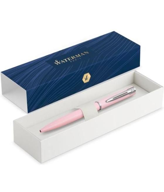 Waterman bolígrafo allure pastel punta media estuche de regalo lacado rosa