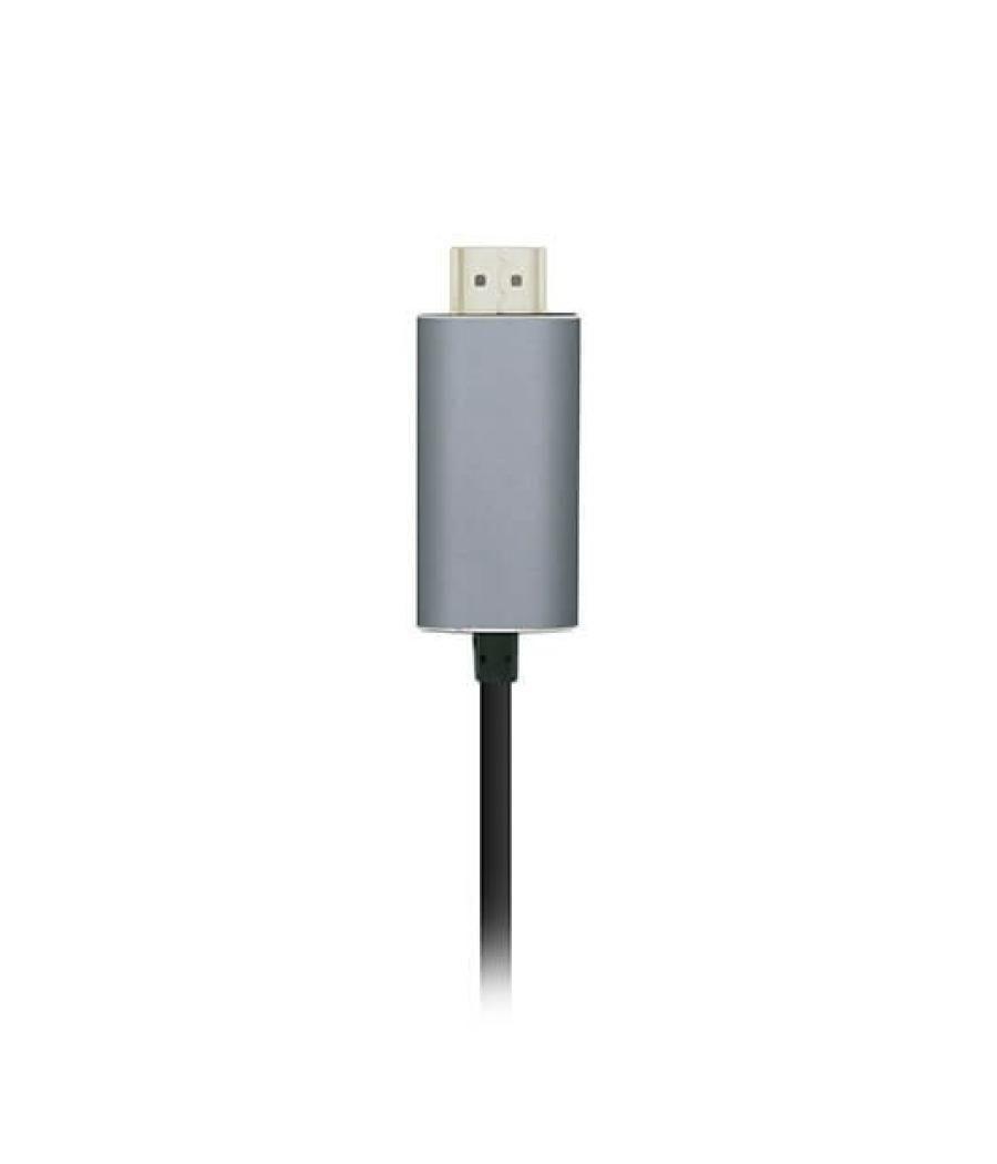 Adaptador usb-c a hdmi 4k 60hz aisens negro