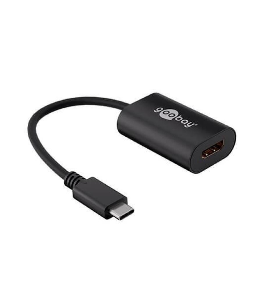 Adaptador usb(c) 3.0 a hdmi(a) goobay 0.2m