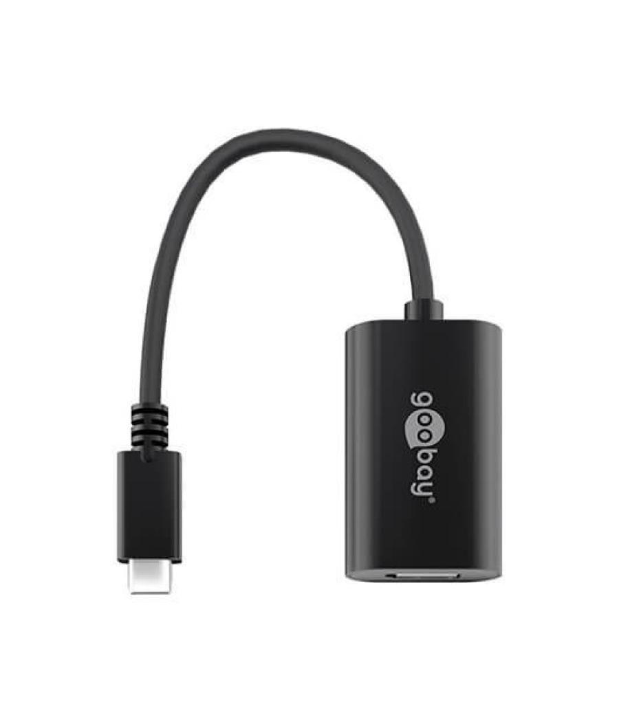 Adaptador usb(c) 3.0 a display port goobay 0.2m