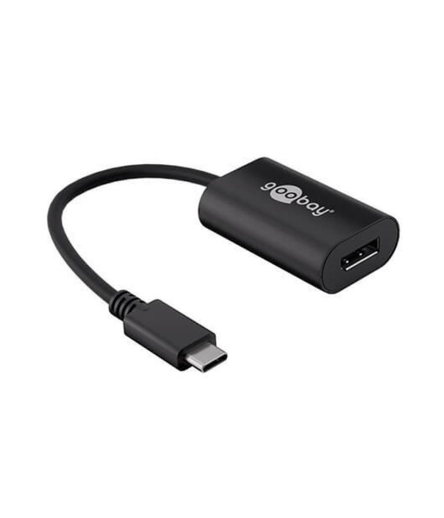 Adaptador usb(c) 3.0 a display port goobay 0.2m