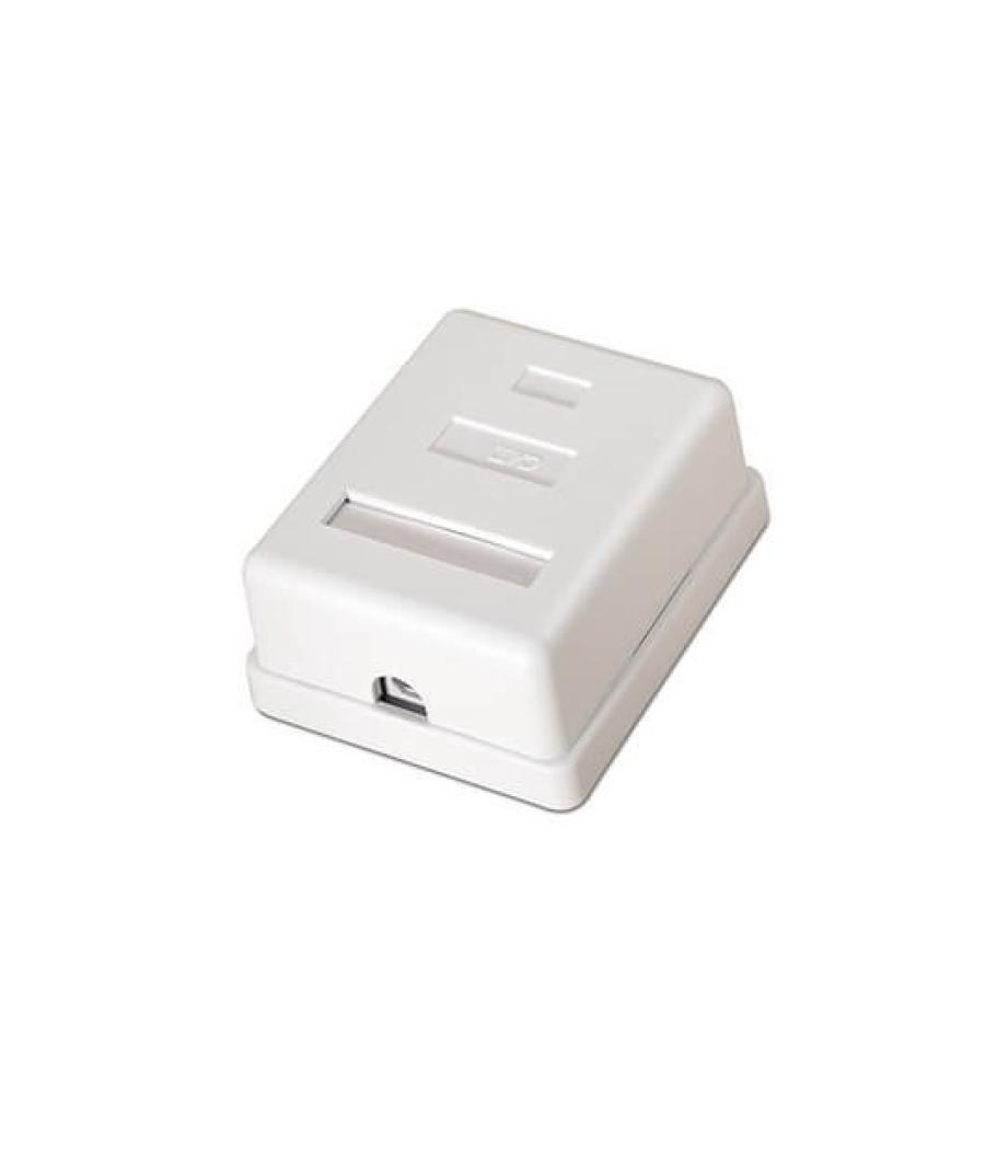 Roseta superficie 1xrj45 cat 6 aisens blanco