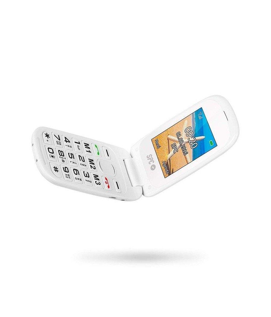 Teléfono Móvil SPC Harmony para Personas Mayores/ Blanco - Imagen 2