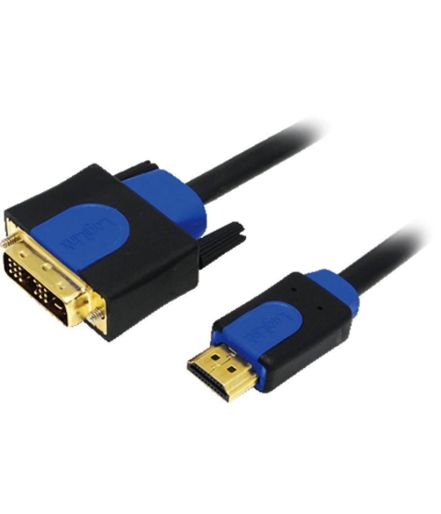 Cable hdmi-m a dvi-m 3m logilink chb3103