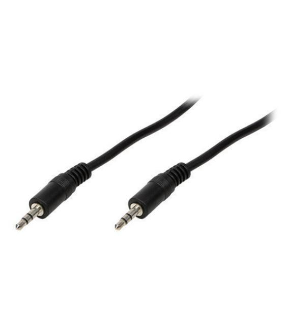 Cable audio 1xjack-3.5h a 1xjack-3.5m 5m logilink