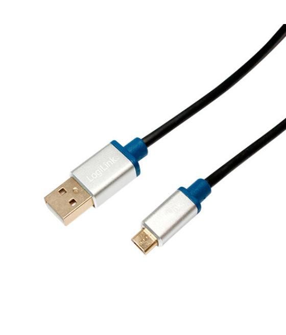Cable usb(a) 2.0 a micro-usb(b) 2.0 logilink 1m
