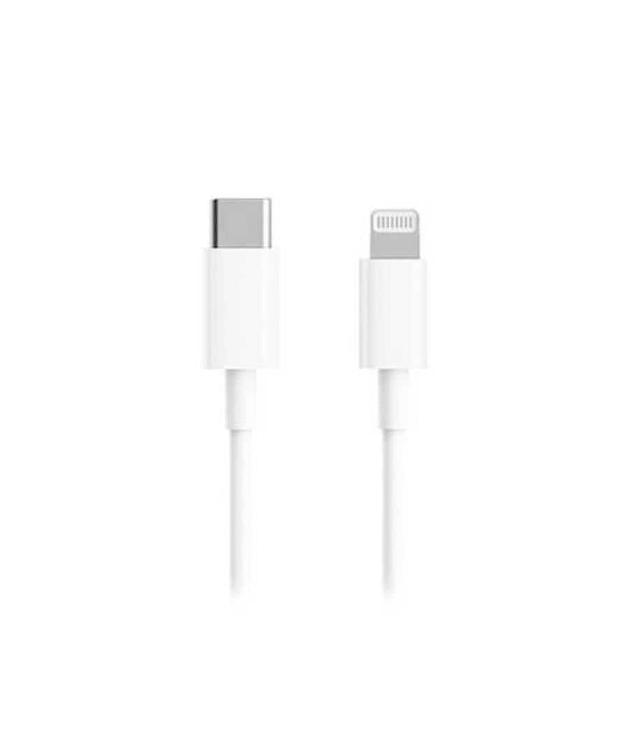 Cable usb(c) a lightning mfi xiaomi 1m blanco