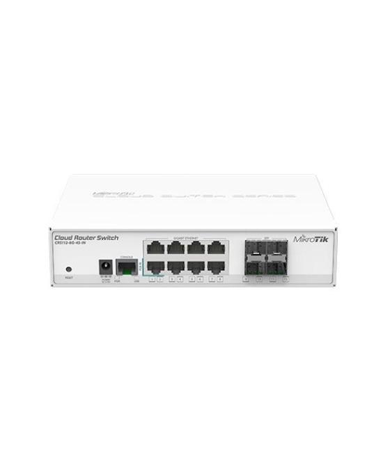 Hub switch 8 ptos mikrotik crs112-8g-4s-in