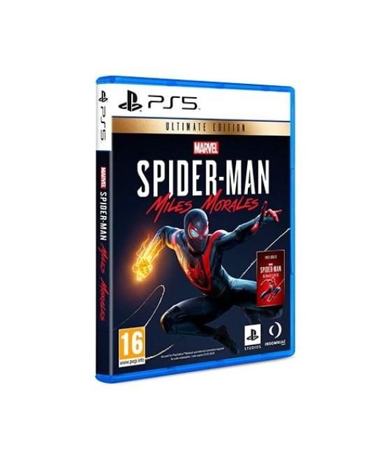 Juego sony ps5 spider-man mmorales ultimate edition
