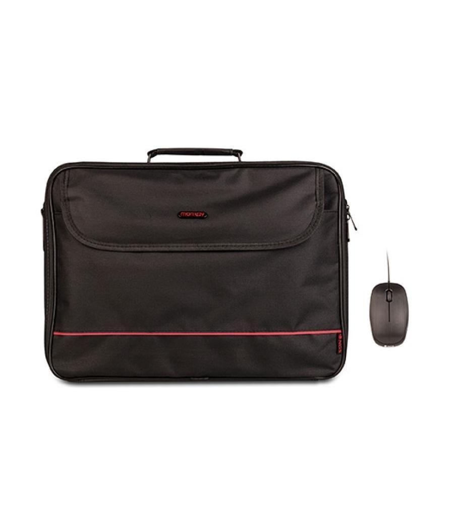 Maletín portátil 16 + ratón ngs bureau kit