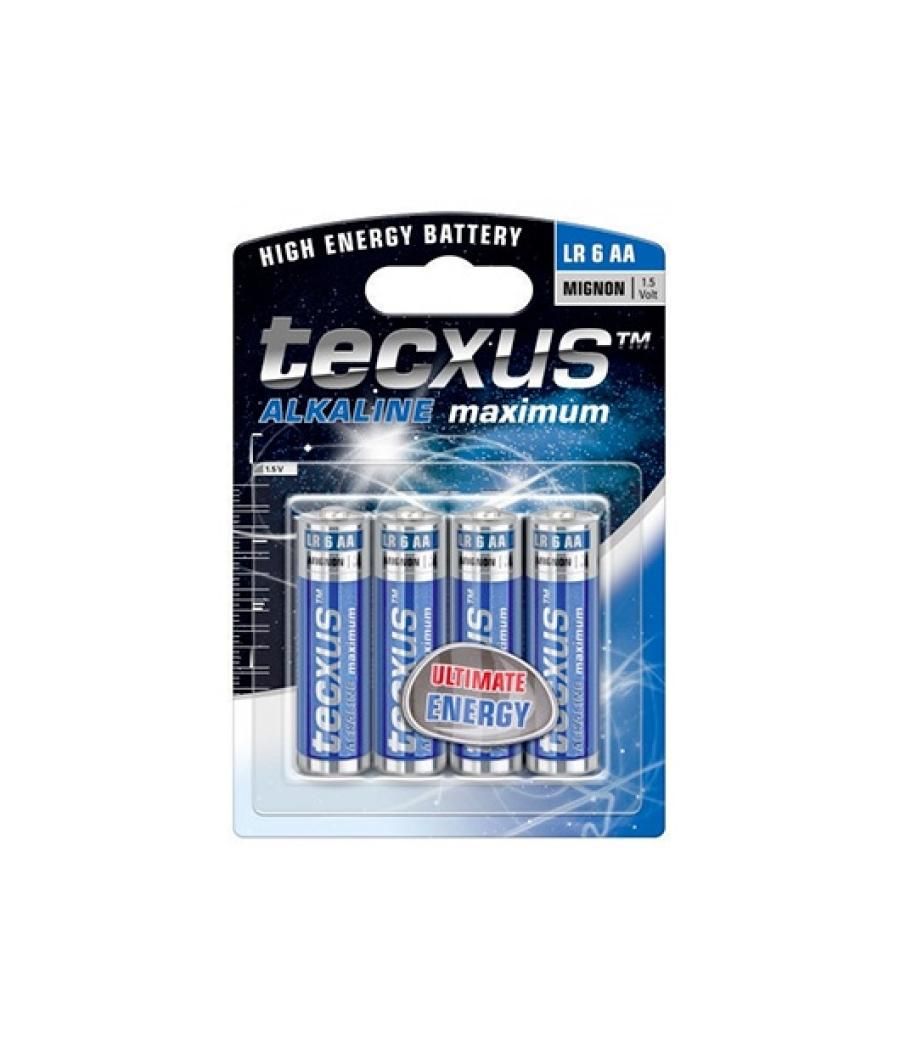 Pilas alcalinas tecxus aa (pack 4) lr 6 4-bl tecxus 23633