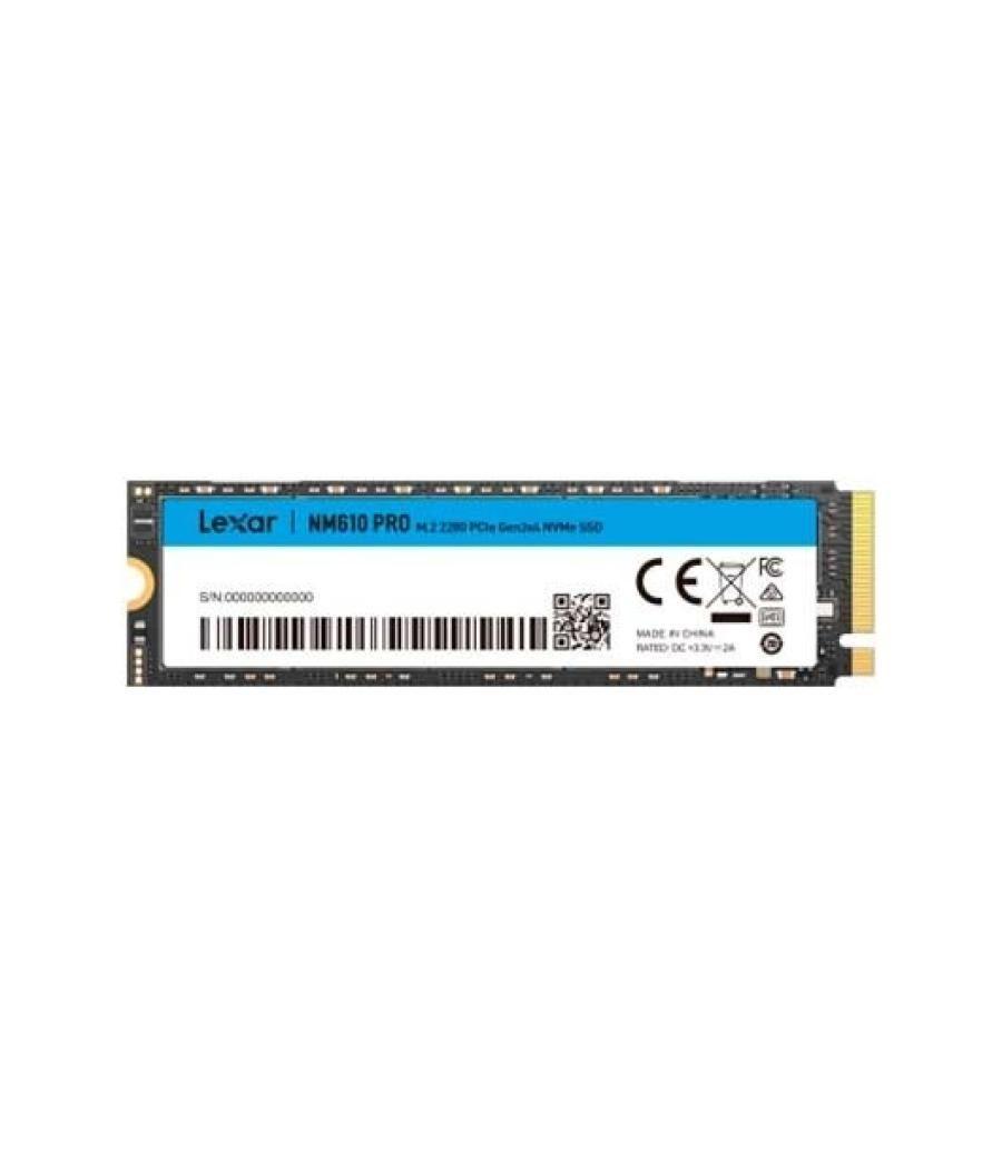 Disco duro m2 ssd 2tb lexar nm610 pro nvme