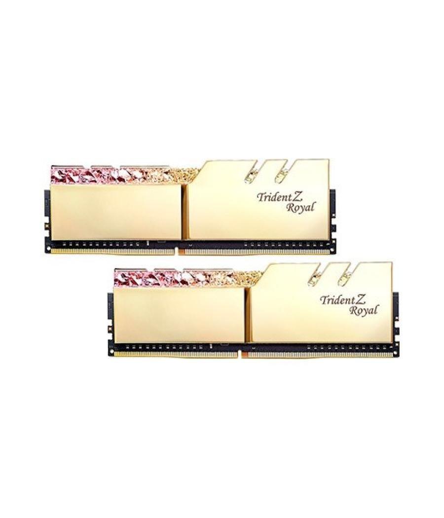 Módulo memoria ram ddr4 16gb 2x8gb 3600mhz g.skill trident