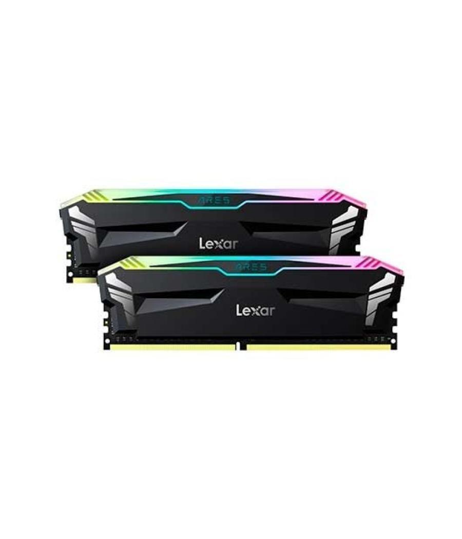 Modulo memoria ram ddr4 32gb 2x16gb 3600mhz lexar ares rgb