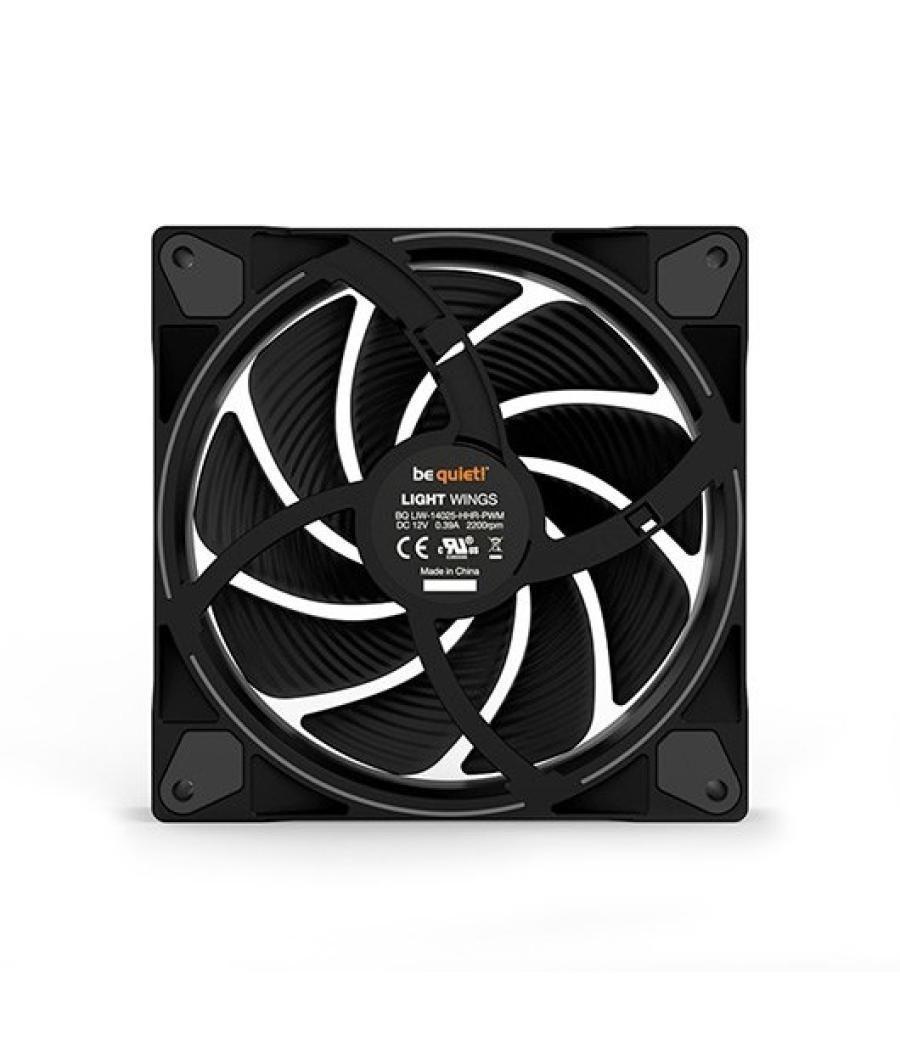 Ventilador 140x140 be quiet light wings high speed