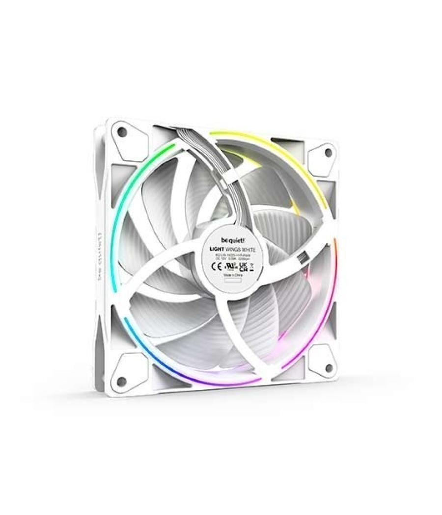 Ventilador 140x140 be quiet light wings high speed white