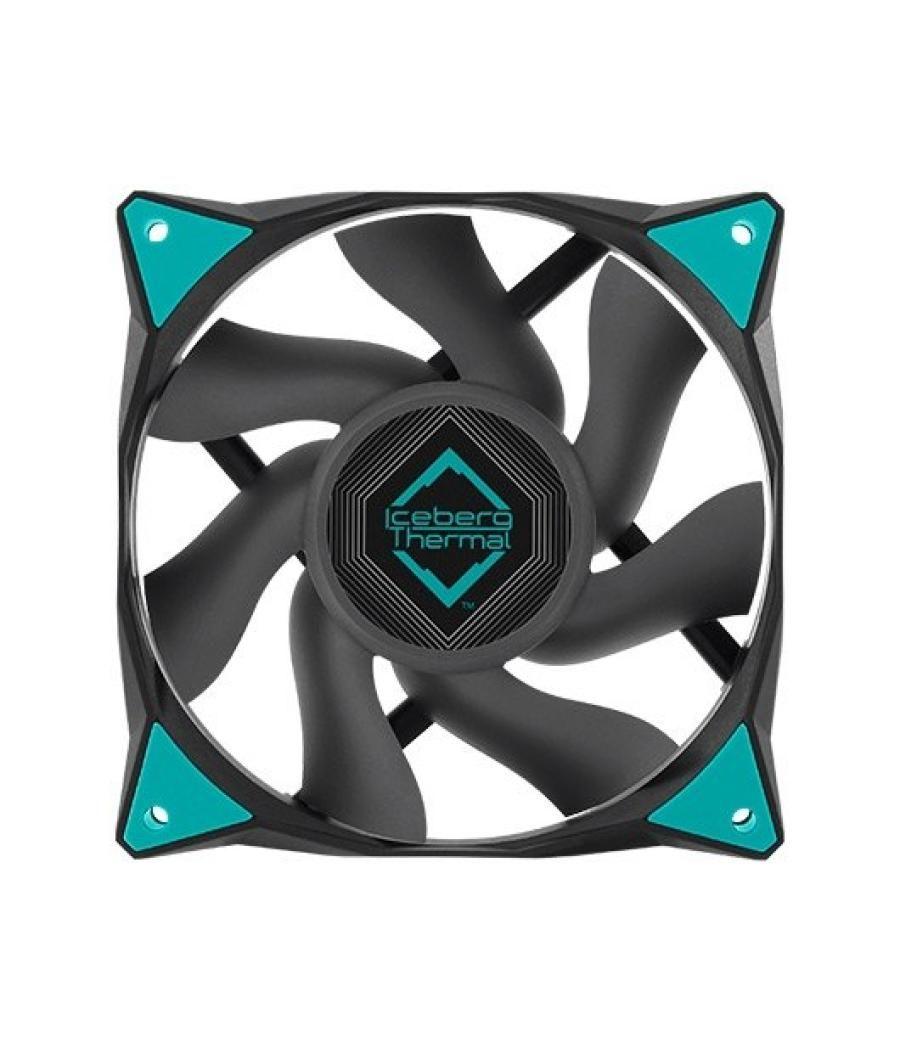 Ventilador 120x120 iceberg-thermal icegale xtra black 3p