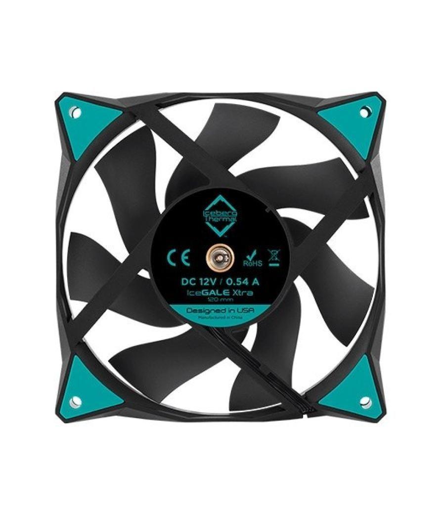 Ventilador 120x120 iceberg-thermal icegale xtra black 3p