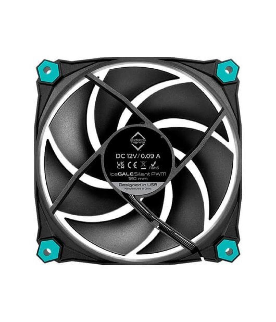 Ventilador 120x120 iceberg-thermal icegale silent pwm 3p